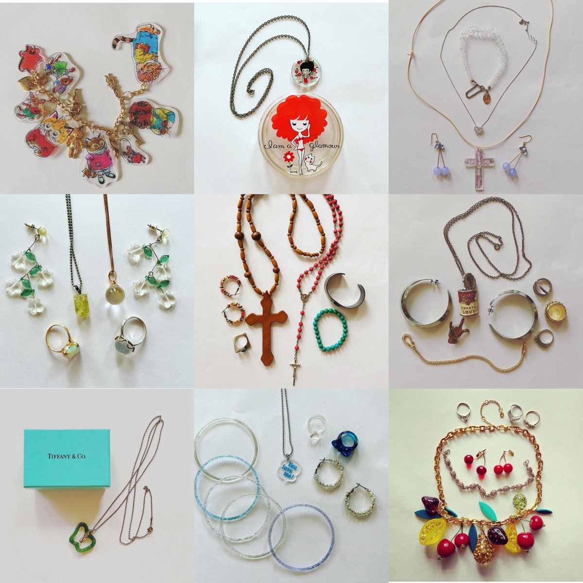 outauni's tweet image. ✨💎accessories 2023💎✨

今年やって来た新人さんたちもいっぱいの、
わたしの可愛いコレクションたち。
今年もたくさんお世話になりました❣️

#今日のアクセサリー #accessoriesoftheday #collector #vintagejewelry #vintagefashion