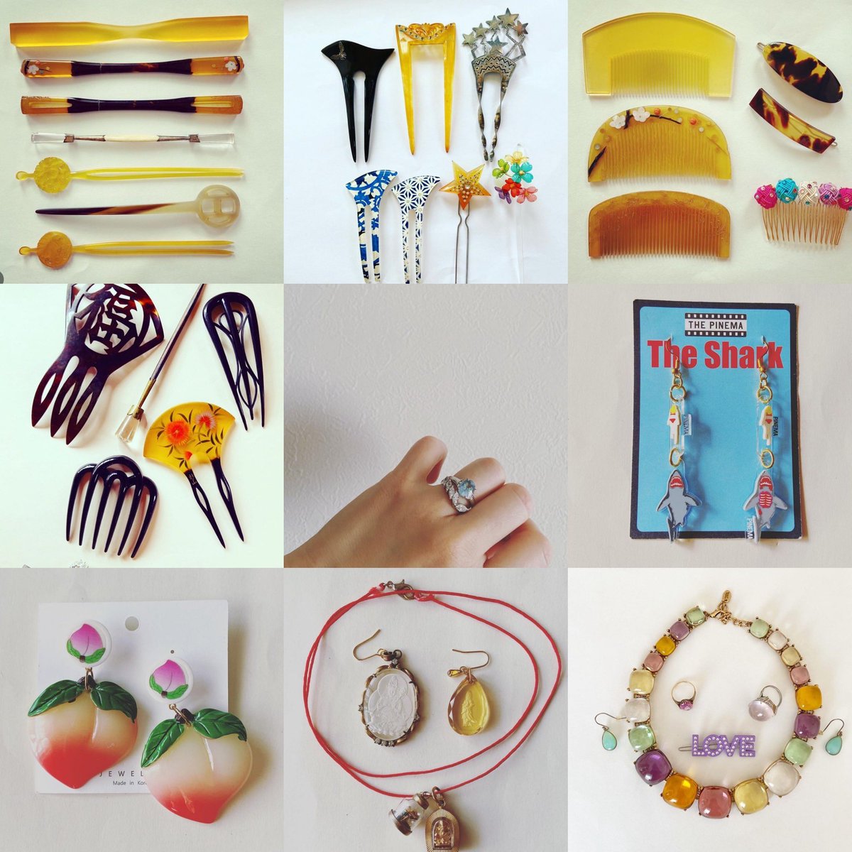 outauni's tweet image. ✨💎accessories 2023💎✨

今年やって来た新人さんたちもいっぱいの、
わたしの可愛いコレクションたち。
今年もたくさんお世話になりました❣️

#今日のアクセサリー #accessoriesoftheday #collector #vintagejewelry #vintagefashion