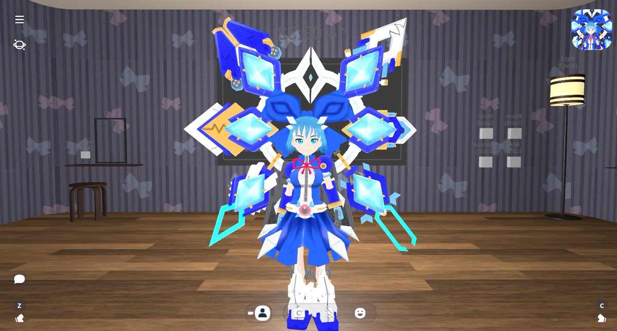 SHOKO_FEZ's tweet photo. @uwasama3 @FIssiki マテリアルとテクスチャ綺麗にまとめられていますね！
cluster内の設定のグラフィックから
「モデルの品質」を最高にしてみてください
2枚目が最高、3枚目が高のSSになります https://t.co/pX0Vmzwtwi