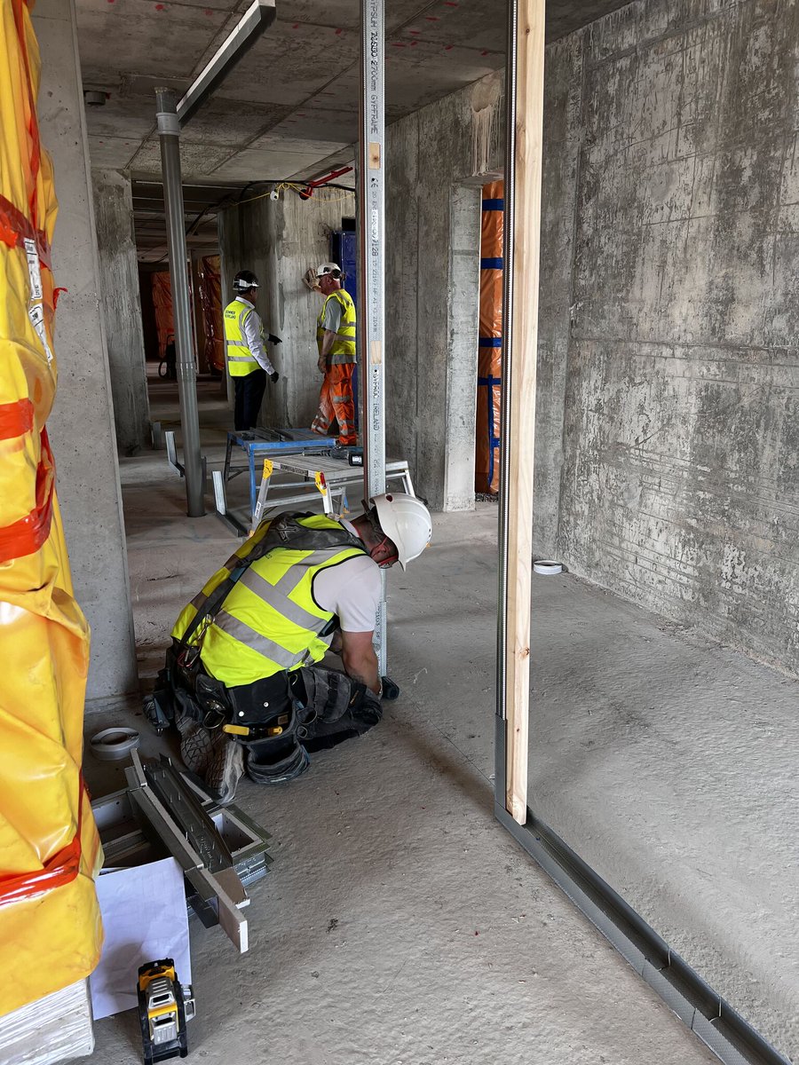 DrywallProCut's tweet photo. Installing drywall can be a challenging task, but with our pre-made components, they'll fit seamlessly into the #ConstructionProcess.

You can also watch various #DrywallComponents being made and installed on our YouTube channel https://t.co/nS7KE1HYT8

#DrywallInstallation https://t.co/kvRh7Veiv3