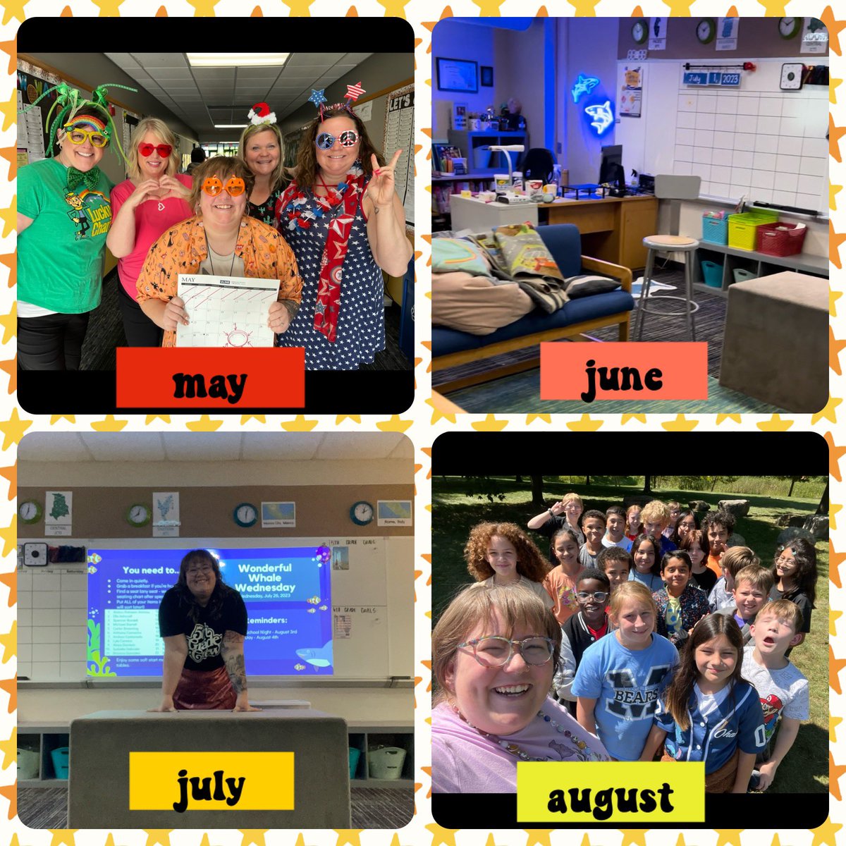HannahStayt1's tweet image. here’s what my year of teaching @McClelland_ES looked like! so grateful to be in these wonderful weirdos’ lives. 🍎👩🏻‍🏫🐻#WeAreWayne #TeachingRocks #5thGradeIsAmazing
