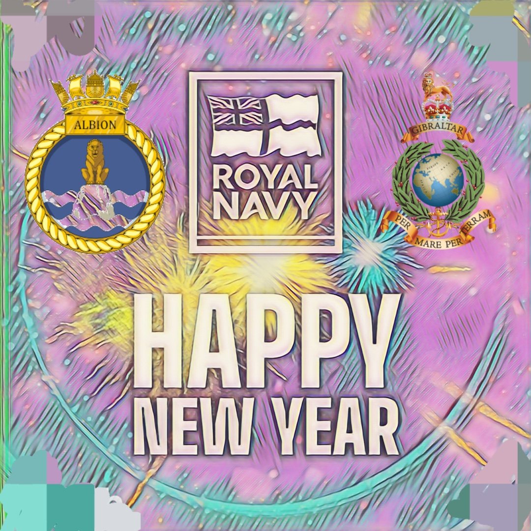 'The #NewYear stands before us, like a chapter in a book, waiting to be written. We can help write that story by setting new goals'. From #TeamALBN, thanks for your support in 2023. This account will close, but please follow our sister, @HMSBulwark, on her regeneration journey.