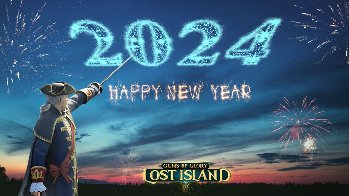 Happy New Year! 🥳🥳

May your day kick off with a smile, filled with wishes for joy and exciting adventures in 2024.🤩 May your Alliance grow even mightier! 💪🥳

#Gunsofglory #gog #mobilegame #game #happynewyear🎉