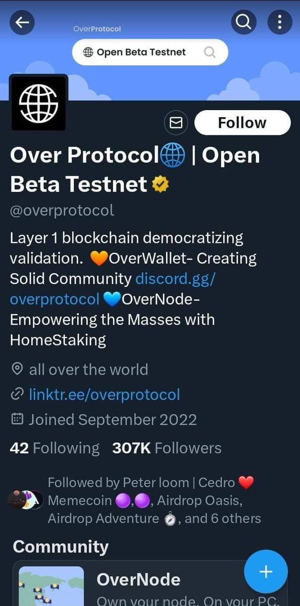 samvence11's tweet photo. Come and join #Over_Protocol and print money 💰 🤑 💸
Download the app and start collecting pojnts 🔥
https://t.co/eHHn49Kz3g… https://t.co/RwbhkcLiCB