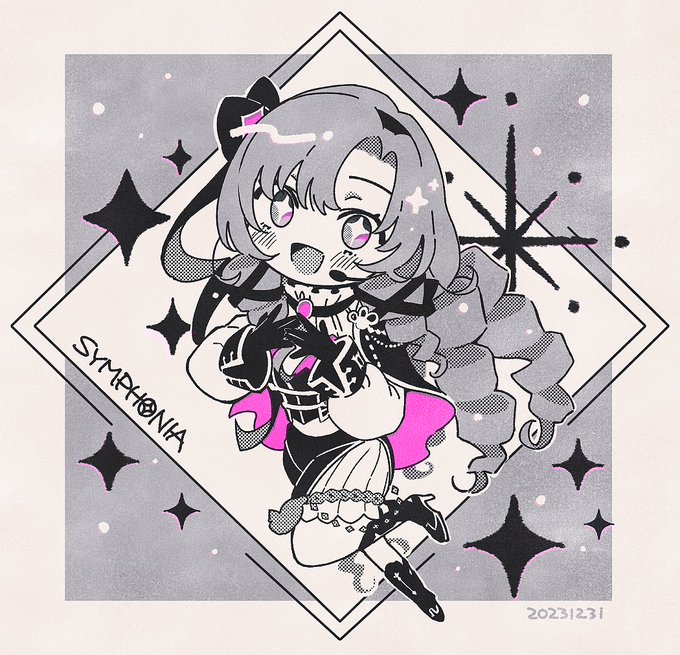 描き納めですわ〜!楽しい一年をありがとうございました! #サロメ百万展