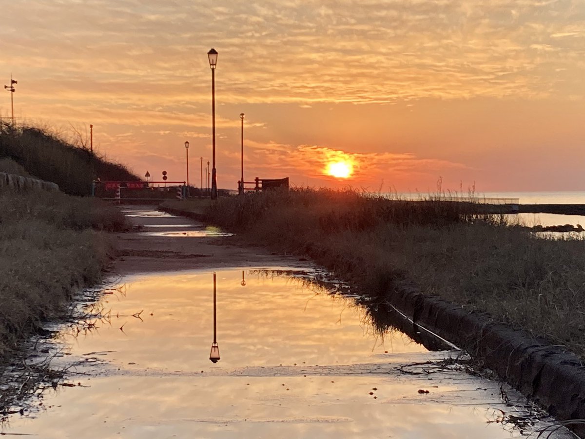 bluejam_mix's tweet photo. Niigata city 2023 Dec.

#niigata #sunset #reflection
#新潟市 #夕焼け #水鏡 https://t.co/yTetepGfth