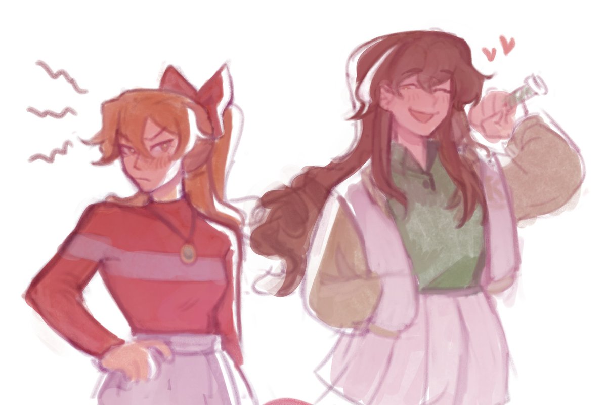 #LittleGoodyTwoShoes #LGTS modern au where freylise are rival tennis players ❤️💚 i was just thinking about their dynamic when they were younger, like these losers hated eachother's guts and then went through an enemies to friends to lovers arc?? hello?? I WANNA SEE THAT