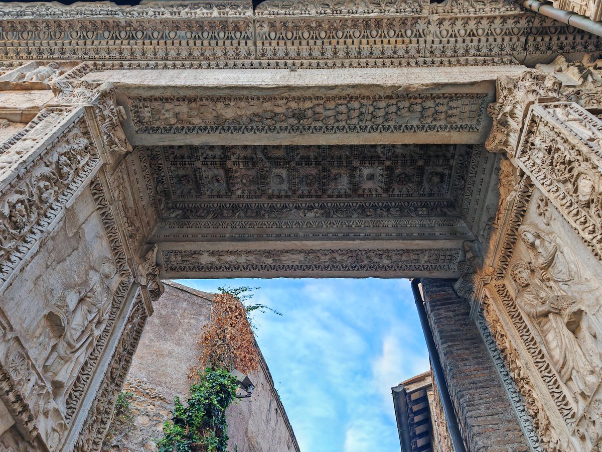 Beautiful beautiful beautiful

Arcus Argentariorum - Arch of the Money-Changers, next to the church of San Giorgio in Velabrio, featuring a splendid coffered ceiling with all the acanthus leaf, egg & dart and bead & reel you could want 

#CeilingsOnSunday