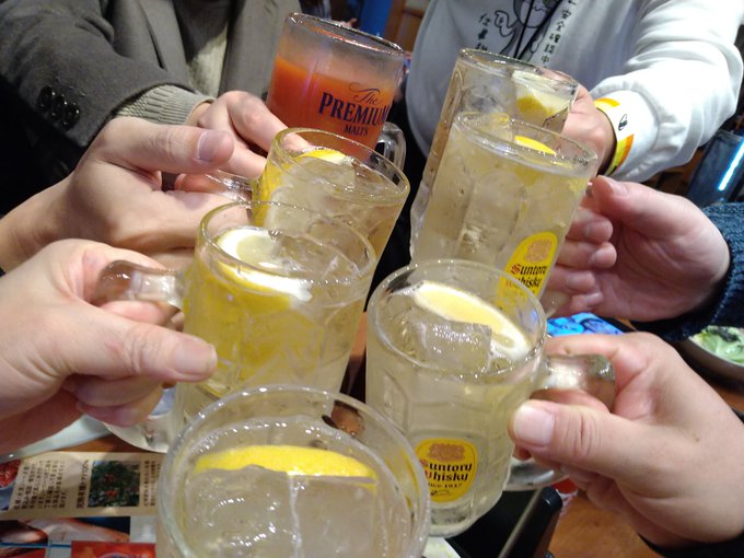 2軒目カンパーイ! 