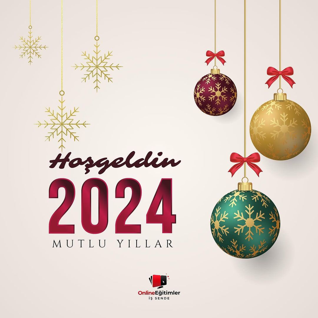 Başarı ve mutluluğa birlikte imza attığımız nice yıllara...
#yeniyıl #mutluyıllar #onlineeğitim #yılbaşı