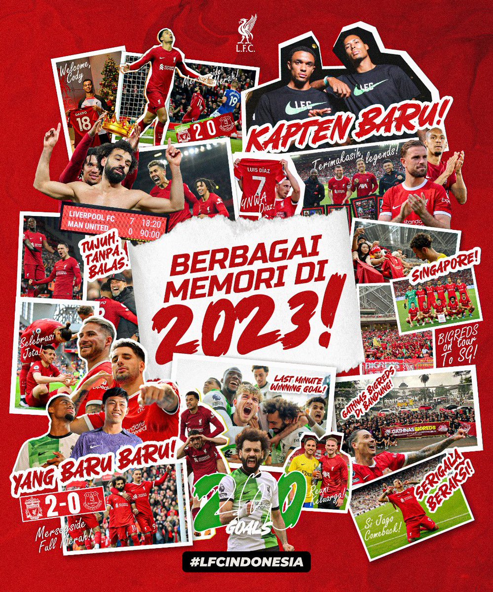 Kenangan satu tahun ini. 📮😁

#LFCIndonesia