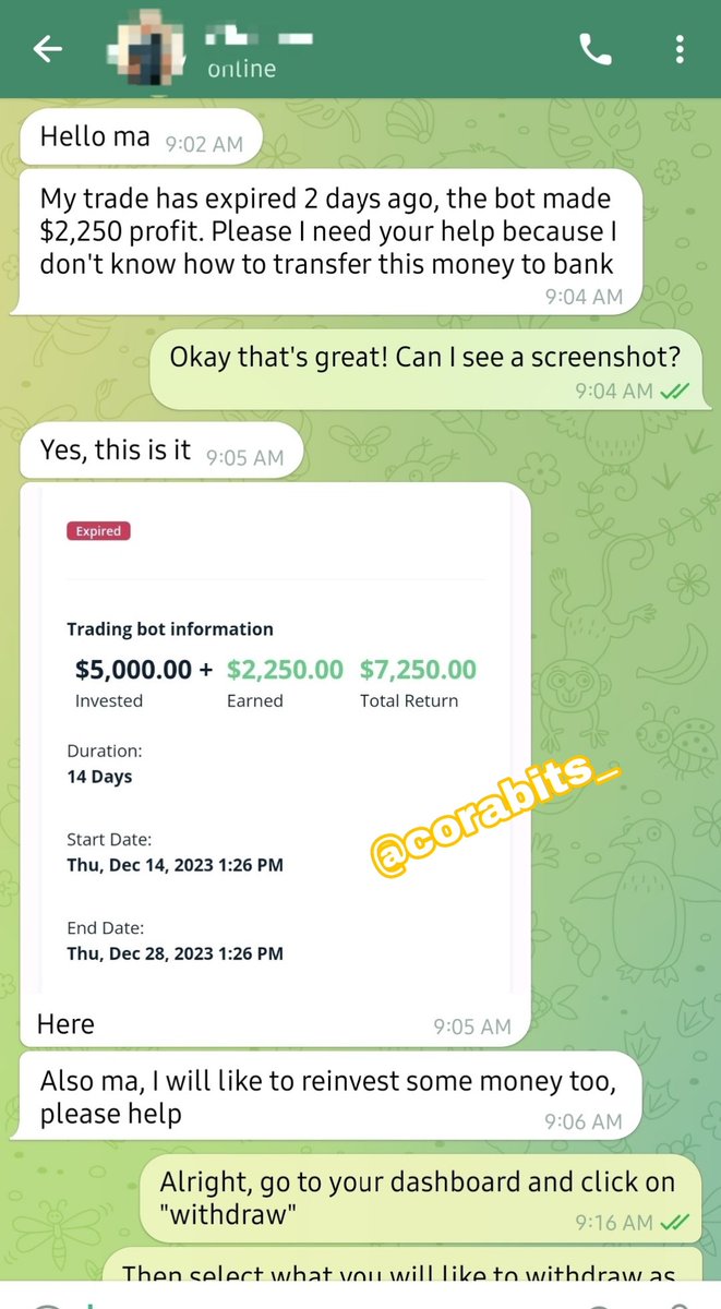 corabits_'s tweet photo. ✅ Happy Investor Reviews ✅
💰 $2,250 profit returns made ! 💰

📈 Earn consistent profits from Crypto Ai trading; Get Corabits trading bot>> https://t.co/gtx8bdzyM8

#corabits #aitrading #cryptotradingbots #cryptotrading #forexautotrading #CryptoInvesting #forextraders https://t.co/x6LsLkcmUk