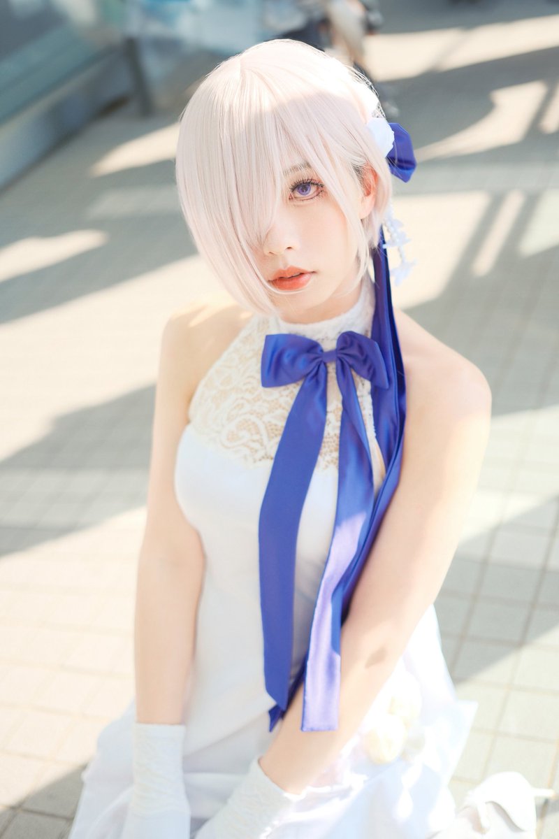 sofucosplay's tweet photo. 今日もお疲れ様でした‼️ 

#fgo - #マシュ

#C103コスプレ #C103 #C103_cos #コミケット103 #男の娘 https://t.co/qFk7OBU4tf