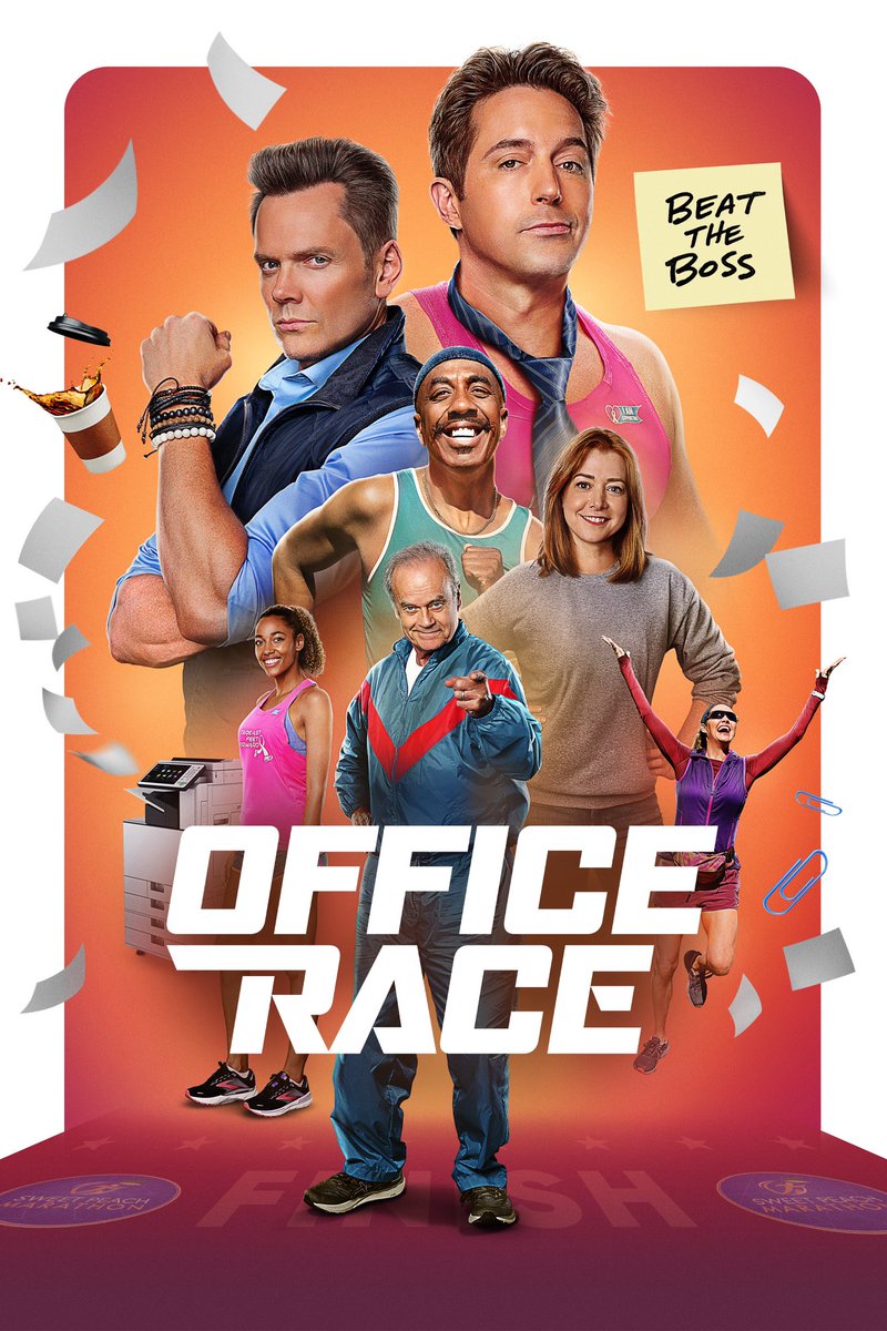 Was watching Office Race. There are laughs to be found.

#OfficeRaceMovie #JaredLapidus #JoelMcHale #BeckBennett #KelseyGrammer #JBSmoove #AlysonHannigan #GeoffreyArend #KylieBunbury #KatlynCarlson