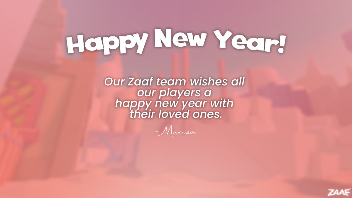 ZaafGames's tweet photo. Happy New Year ❄️ https://t.co/7Rcmi2frza