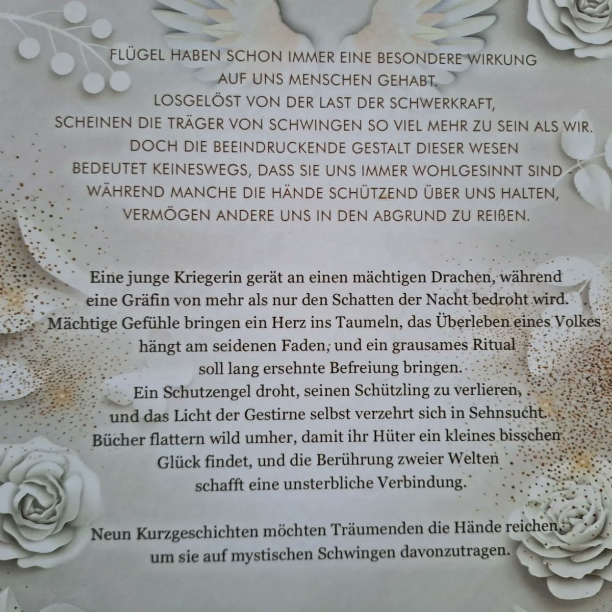 Nach langer Zeit biete ich wieder an, signierte Exemplare direkt bei mir bestellen zu können! Das betrifft dieses Mal nur die Bücher beim @GedankenReichV. Zum Buchpreis kommt das Porto dazu. Hast du Interesse oder Fragen dazu? Dann schreib mir gerne! Gilt bis zum 6.1.24.
