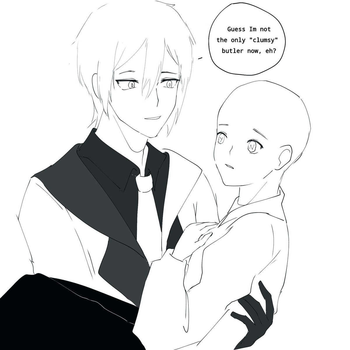 Lil_SleepyKofi's tweet photo. part2 
#Butler_art anyways HAPPYY CHRISTMAS AND MERRY NEW YEAR!! https://t.co/NCgXNOdEsY