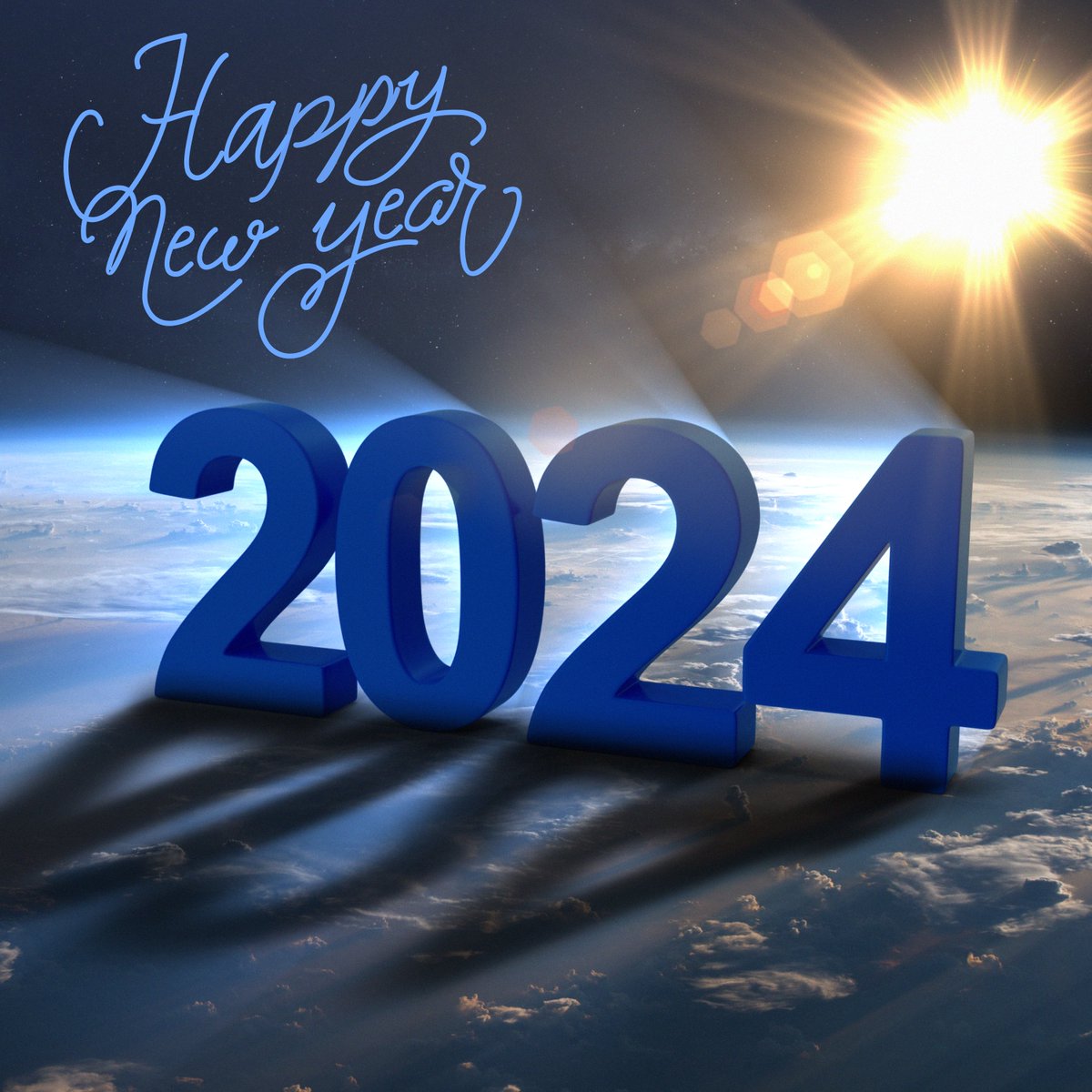 Happy New Year, everyone! 🎉 May the year 2024 lead us towards a world where understanding, compassion, and unity prevail. Here's to a year filled with joy, health, and progress towards a peaceful and prosperous world. #NewYear2024 #NewYear 🌍🕊️