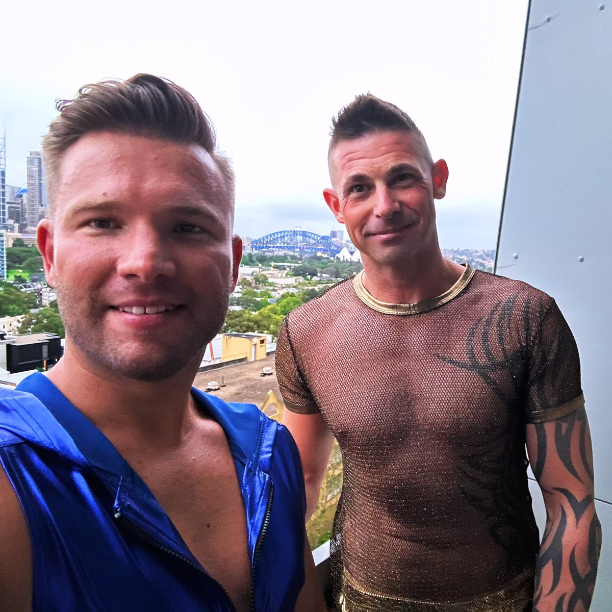 jaronmc's tweet image. @Mattyjchambers and me in our #Studio54 themed costumes for @channelclem NYE party 🥳🪩🎆 #NYE #Sydney #NewYear2024 #gaysydney