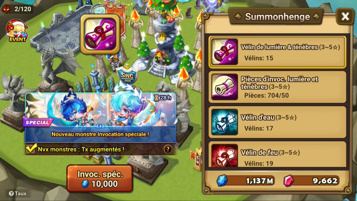 Na_Shandra's tweet photo. Énorme Summon Session de Prévue pour le Nouvel An sur le Compte Principal et le Compte LD... et c'est tout de suite ---> https://t.co/68M4QsVxe8
#summonerswar #summonsession #NouvelAn #TwitchStreamers https://t.co/2h81oQnjc5