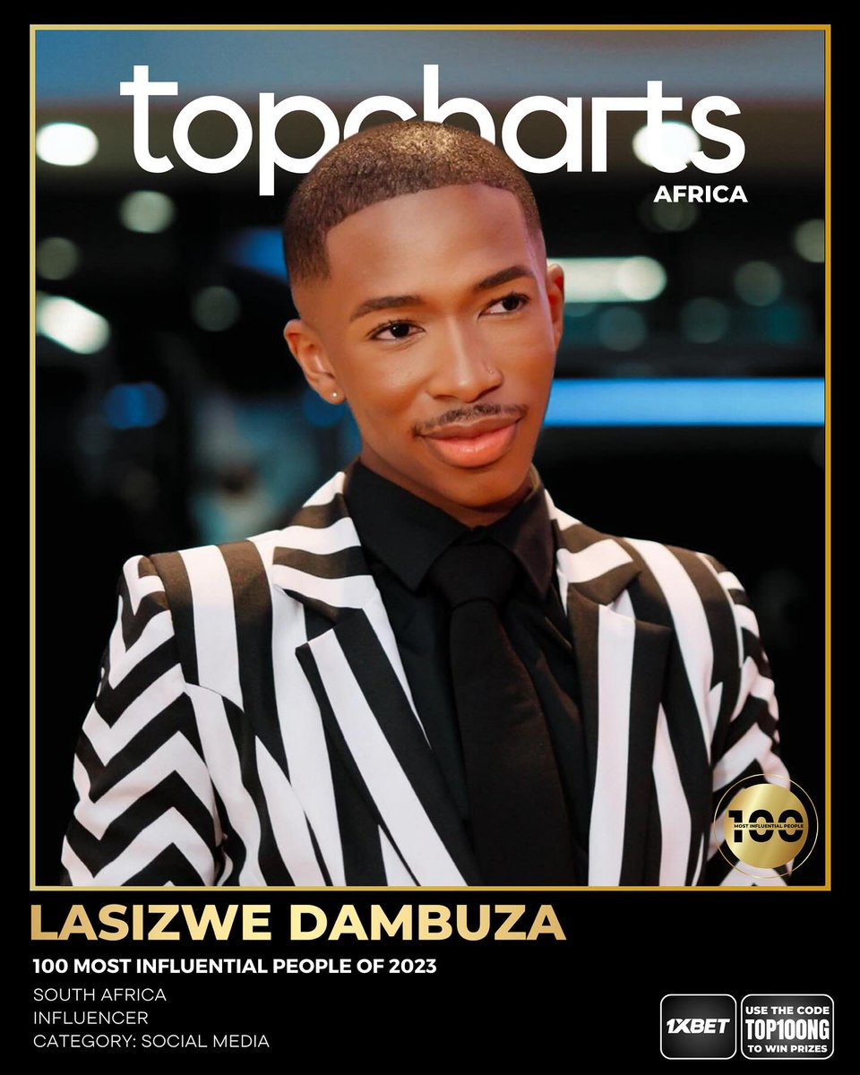topchartsafrica's tweet photo. 100 MOST INFLUENTIAL PEOPLE OF 2023

The 2023 100 Most Influential People’s List highlights individuals in various industries who have had significant impact in the year. 

— Femi Otedola
— Ilebaye Odiniya (@IlebayeOfficial)
— James Mwagi
— Lasizwe Dambuza (@lasizwe) https://t.co/gOIVbvZtnf