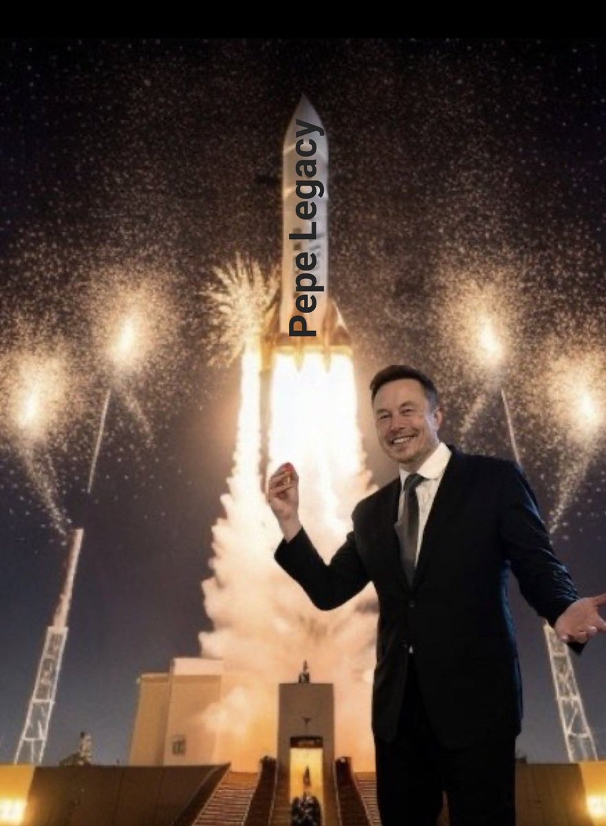pepe_legacy's tweet photo. Join us in ringing in the New Year 2024 with an explosive #celebration Imagine the visionary #ElonMusk igniting the sky with dazzling fireworks, #symbolizing hope and #innovation As the clock strikes midnight, a rocket bearing our #memecoin #PEPELEGACY, takes off, marking the start of a year filled with ambition and groundbreaking achievements. Let's embark on this journey together, fueled by the spirit of progress and unity. Happy New Year 2024🚀🚀🚀
👉👉👉 https://t.co/OOKN1Guzsp 💯🚀🌘
#PancakeSwap
Bsc address:
0x0A20052f4f92024f4Cf87E29D056eC53DE777A04
#NewYear2024 #InnovationCelebration #FireworksSpectacle #MuskVision #RocketLaunch #PEPELEGACY #CryptoFest #FutureIsNow #SpaceAgeNewYear #Indonesia #TechGiantsCelebrate #USA #MidnightCountdown #InnovateAndInspire #indiegame #FuturisticFestivities #India #AmbitionIgnited #SkyHighDreams #CelebrateProgress #NextGenCoin #VisionaryFireworks #indie_anime #2024Countdown #UnityInInnovation
@elonmusk @jreentertain @gordongekko @CryptoBull3000 @Crypto_Ally @JesseLawhon1 @MoltMoney @MrAaronMoy @knudsen_schultz @Kofler607Kofler @CryptoBULLiever @CryptoTubylec @rafal_zaorski @adabelguerrero @_Dauph1ne_ @AlnerJosh @BeInCrypto_PL @asi_melooo @gem_krali
