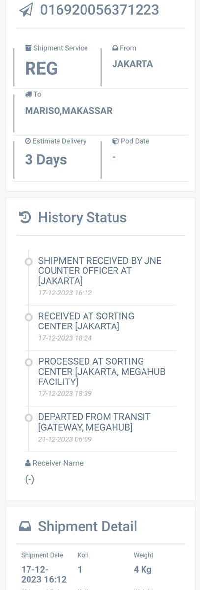 rizrsihd's tweet photo. @JNECare @JNE_ID jir lah cewa aing sama JNE, kena PHP Megahub udh nyaris 2 minggu, telpon CS ktnya udh dikirim naek pesawat, buset yakali ampe 2 minggu, dikata terbang ke bulan kali ya, fak lah kata gua teh https://t.co/0I7koATyS9