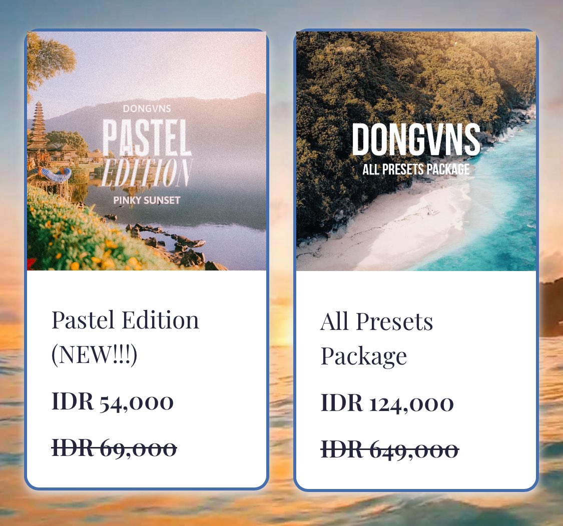 omdirects_'s tweet photo. Buat edit foto liburan akhir tahun nih, ada promo YEAR END SALE buat semua preset gua. Cuma 124rb aja dah dapet komplit semua edition.

Belinya di https://t.co/mLSvBnyC2T

Kalo ada yg mau gratisan, REPOST tweet ini. Besok gua pilih random 2 orang pemenang buat dapetin presetnya! https://t.co/06cppMi50e
