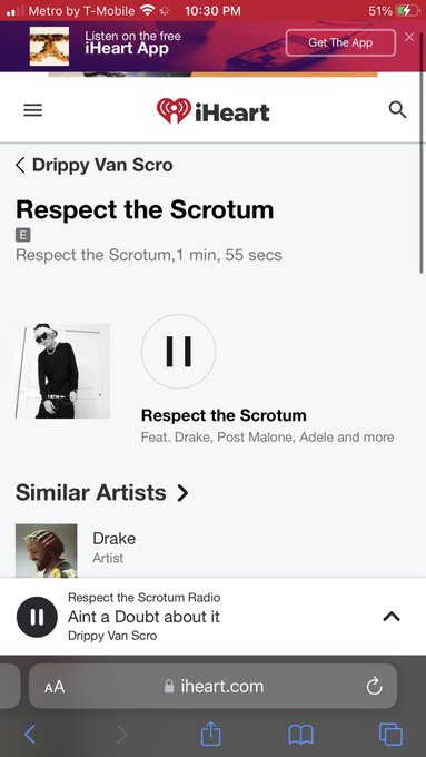 I&rsquo;m not quite sure why iHeartRadio says I have a feature with Post Malone and Drake, but this is not<a href="/tag/dubstep"class="tags"><span>#dubstep</span></a><a href="/tag/single"class="tags"><span>#single</span></a><a href="/tag/rework"class="tags"><span>#rework</span></a>