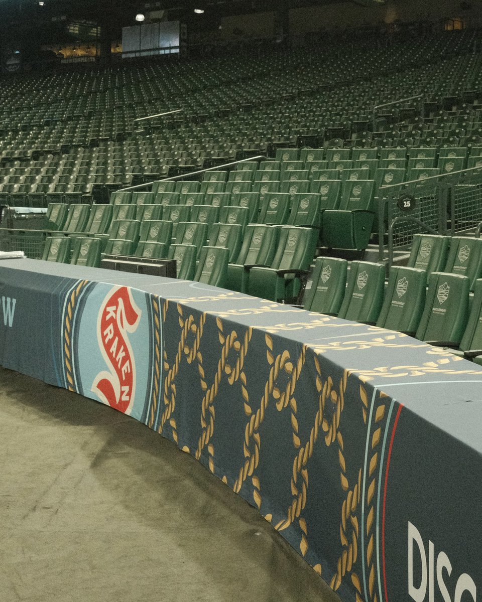 SeattleKraken's tweet photo. If you build it, they will come. 🏒 https://t.co/6y1eRUaPXJ