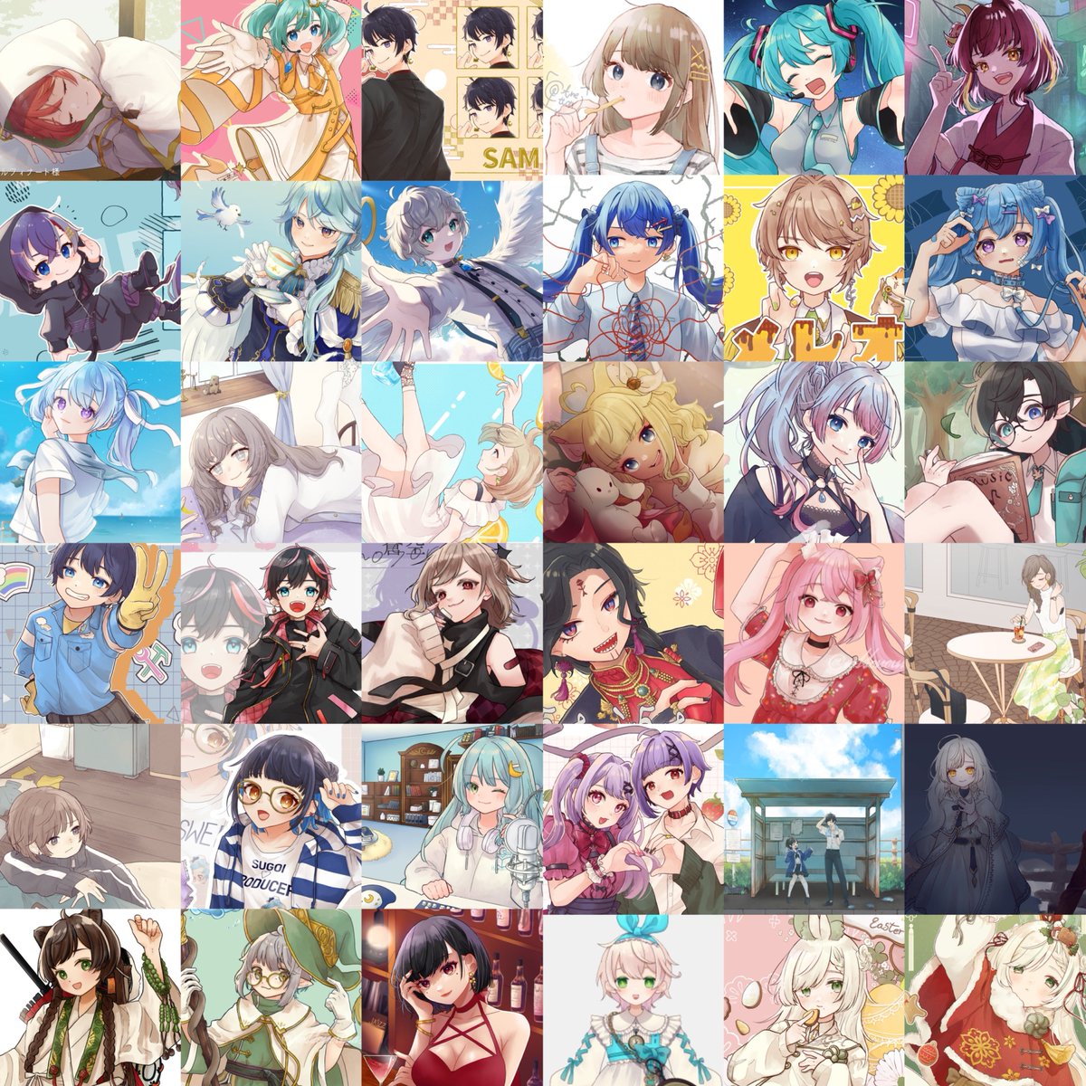 2023年のまとめ🐰
去年と比べると全身や背景を描いていることが多くて量より質になった1年でしたね!
来年も合間に趣味絵を描きつつ、引き続きご依頼頂けるように頑張ります💪
#年内最後をみんなの作品で彩ろう2023