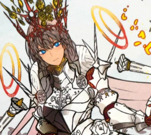 本日発売しました「Fate/Grand Order material XIV」に ゼノビアの設定掲載されております あらゆる装飾から宝具装備までたっぷり36pゼノビアです #FGO