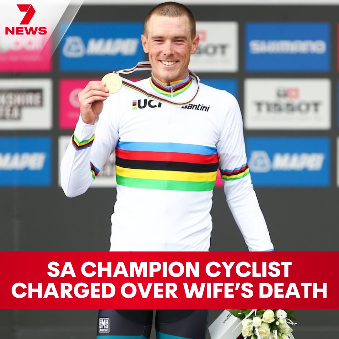BREAKING: 7NEWS can reveal world champion cyclist Rohan Dennis has been charged over his wife’s death. Retired professional cyclist mother-of-two Melissa Hoskins was struck by a ute at Medindie and died from her injuries in hospital. The latest in 7NEWS Adelaide at 6pm. #7NEWS
