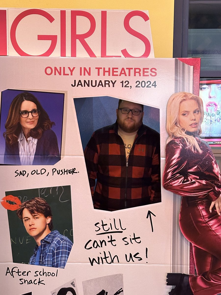 I’m banned from the cool girls table