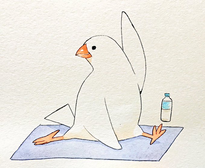 「sitting towel」 illustration images(Latest)