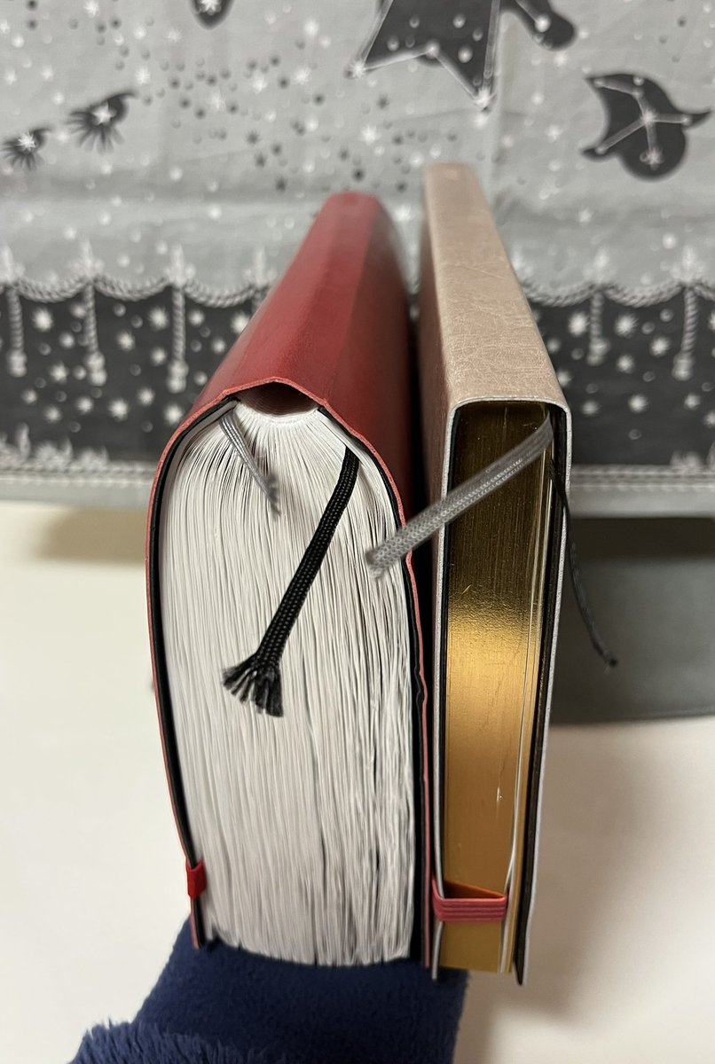 今年も年末年始は仕事！諸々終わっていないけど、とりあえず毎年恒例の手帳を貼っておこう。←2023年　2024年→