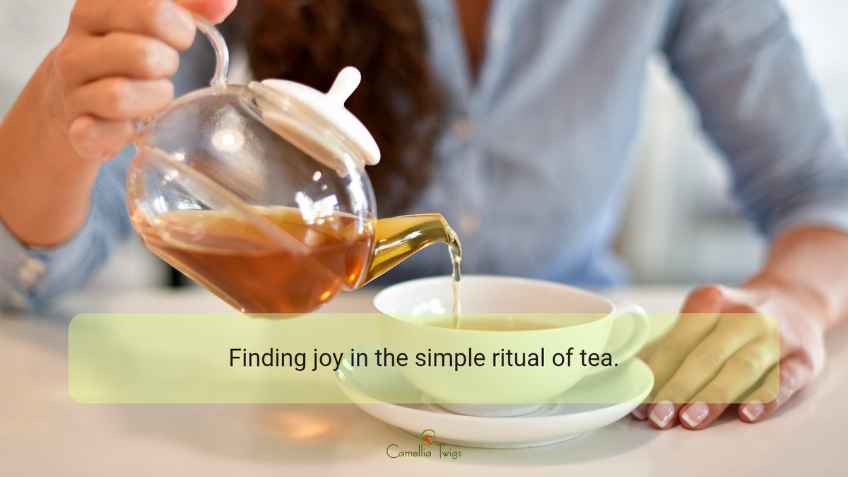 Embrace the winter chill with a warm cup of tea; each sip is a comforting hug from within.
#tearitual #Teaduo #wintertea #Camelliatwigs