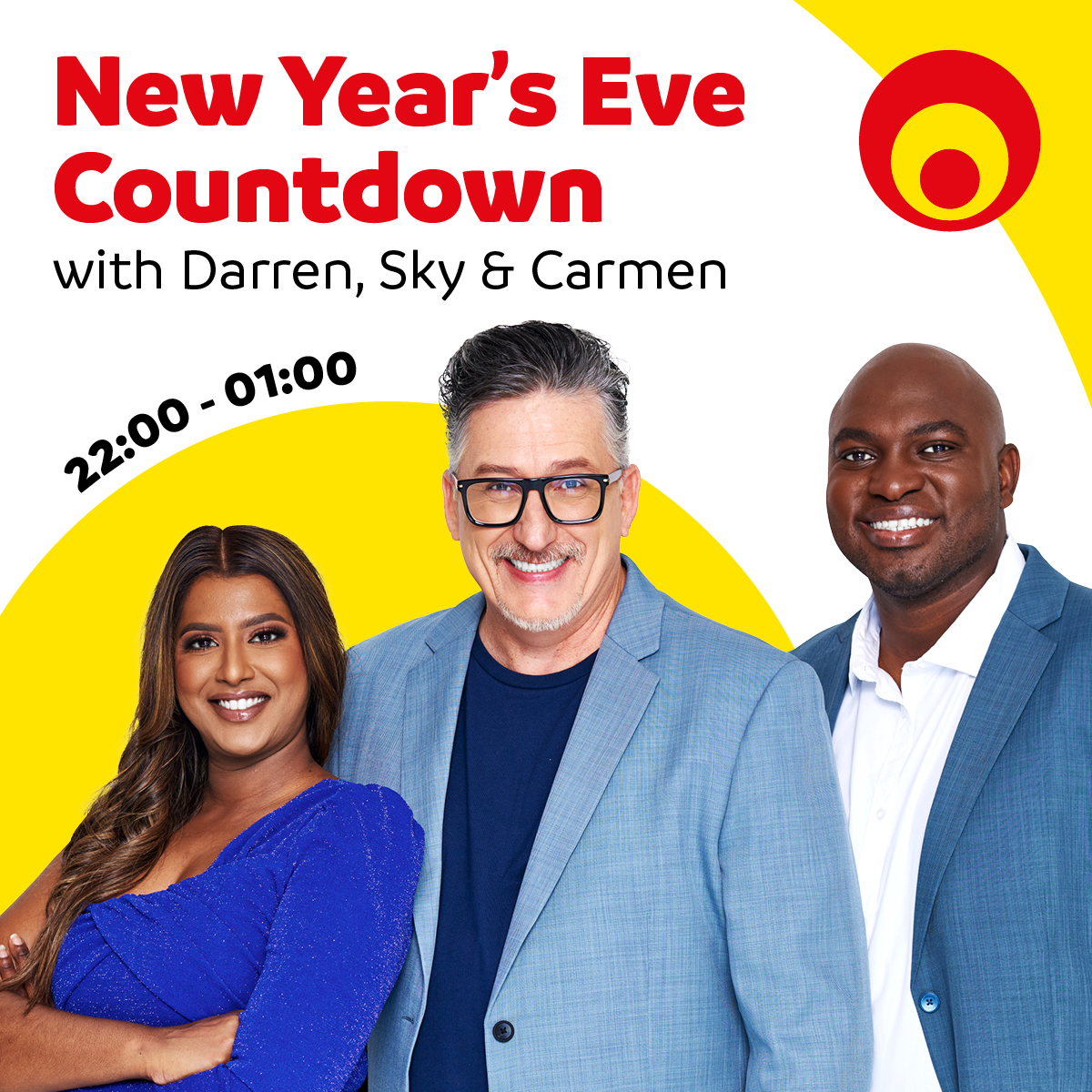 🕙 Ready to groove into 2024? Darren, Sky, and Carmen have the ultimate New Year's Eve show for you! 🎶🎉 Tune in at 10 pm tonight and let East Coast Radio be your guide to an unforgettable countdown. 🚀🎊 #EastCoastBreakfast #NewYearsEveCountdown #2024