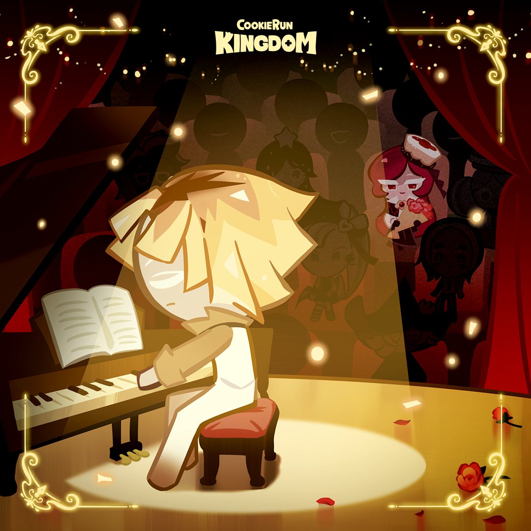 Genießt die zauberhaften Melodien aus dem Musiksaal! 🎶

🎹 Lasst das Jahr mit Creme Brûlée-Cookies Klaviermusik fröhlich ausklingen. 😊 Vielleicht berührt sie auch eure Herzen! 💕

🏰 Wir vom Kingdom-Team wünschen euch einen guten Rutsch ins neue Jahr! ✨

#CookieRunKingdom #CRK