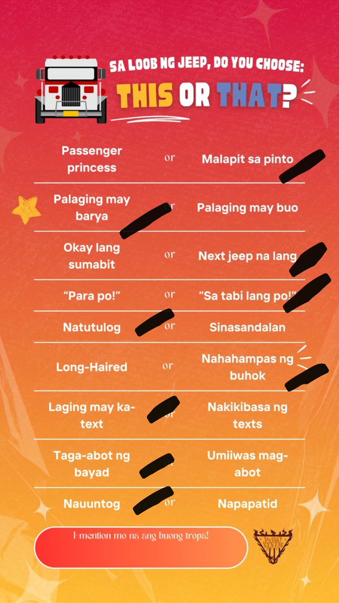 heeyati's tweet image. #NoToJeepneyPhaseout
#NoToPUVModernizationProgram