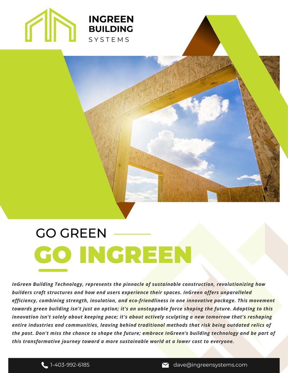 InGreenBSystems's tweet image. Go Green
Go InGreen 🌱 

Contact sales 403-992-6184 for more information!
