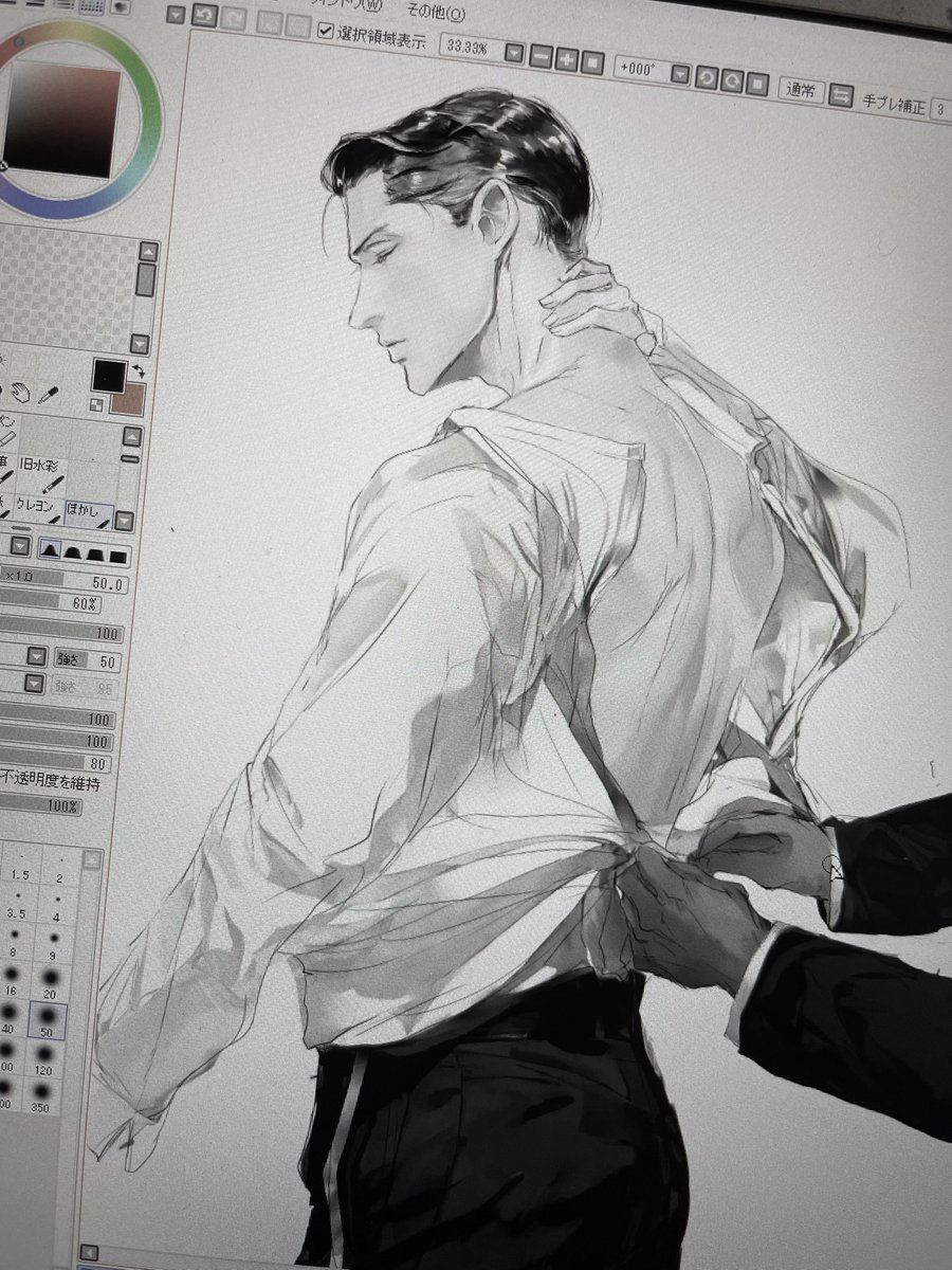 m0bilis's tweet photo. かつての
紳士の正装用ドレスシャツは
後ろ開きだったって…

知ってた…？

震えちゃうよね… https://t.co/GxdhN74zBy
