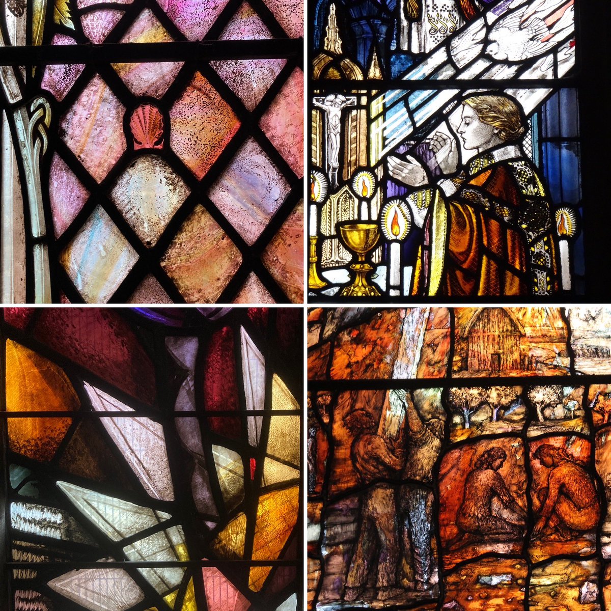 2023 offered many opportunities to see beautiful stained glass - making new friends along the way - excited for more adventures in 2024! Here are just a few of the remarkable examples I saw this year. #StainedGlassEveryday #StainedGlassSunday @BSMGP