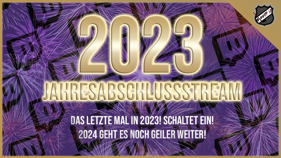 Heute ab 10.00 Uhr LIVE auf Twitch! Das letzte Mal dieses Jahr! Schaltet ein 🥰