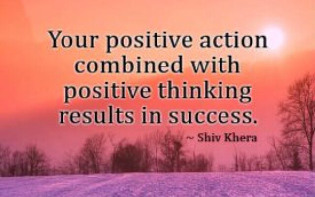 RT @nickystevo Your positive action combined with positive thinking results in success #positive #action #success #quote #SuccessTrain #CarriageOfSuccess #successful #mindset #InspireThemRetweetTuesday #WednesdayWisdom #ThinkBIGSundayWithMarsha #ThursdayThoughts