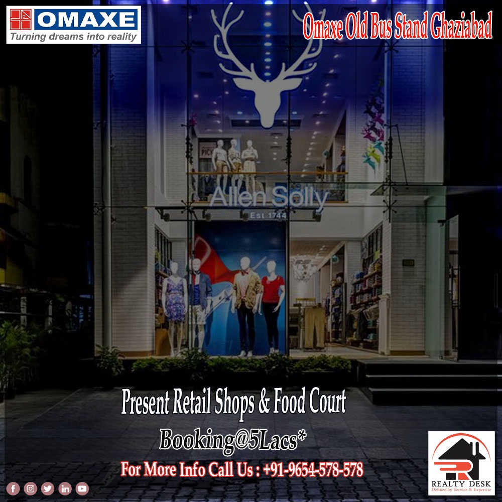 desk_realty's tweet photo. Omaxe Bus Stand Ghaziabad
✅Retail Shops &amp; Food Court
✅Payment Plan :- 50:50
✅12% Assured Return.
.
.
📞Call now! At +91 9654-578-578 or visit: https://t.co/MiNdcshai3 https://t.co/x4Kyup7JDH