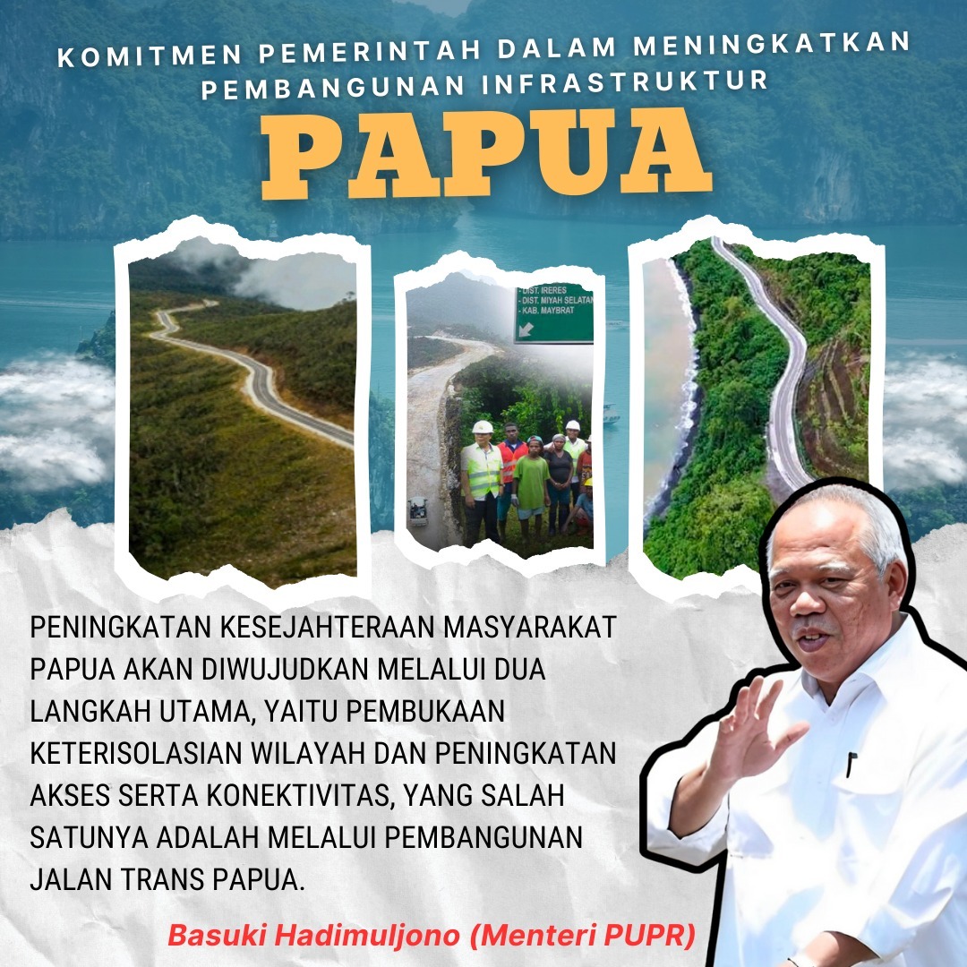 Komitmen Pemerintah Dalam Meningkatkan Pembangunan Infrastruktur Papua
#Ekonomi #Pembangunan #Infrastruktur #IndonesiaMaju