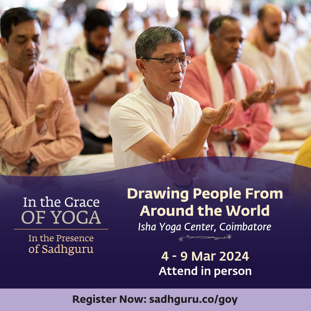 ishafoundation's tweet photo. Spiritual seekers from all around the world will be converging at Isha Yoga Center to prepare for Mahashivratri with the “In the Grace of Yoga” program. Enjoy Indian classical cultural performances, participate in a wide variety of Yogic rituals, and attend powerful processes and sessions with Sadhguru.  

Register Now: https://t.co/I5YBazIb3L