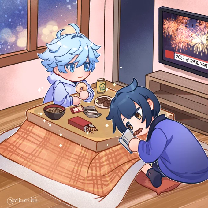 how is everyone spending their holidays?  i recently got the boxes that   and   sent me and I've been enjoying these snacks while anticipating the new year, thank you! 