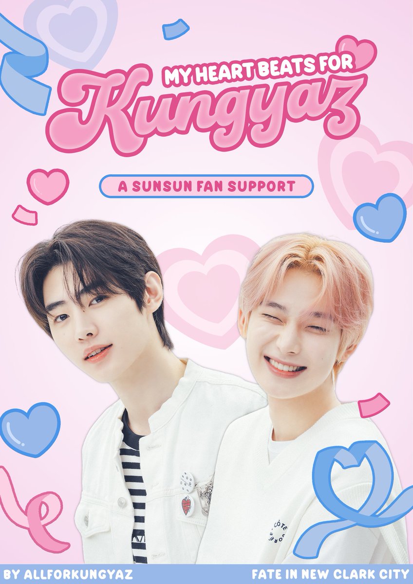 Let those hearts find its melody as friendship and love blossom in the rhythm of laughter and shared dreams. Let yourself find your hearts melody with #My_HeartBeats_for_Kungyaz. 

Join us as we get our hearts ready to color their world with a bright melody of love! 💓
